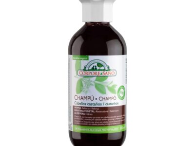 Henna Brown Hair Shampu, Keratina e Aloe 300ml Corpore Healthy