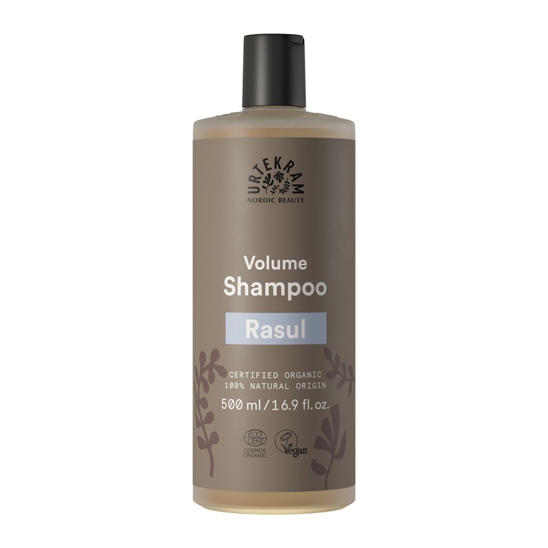Rasul Shampu para cabelos gordos Bio 500ml Urtekram