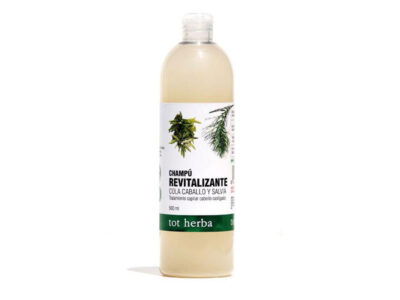 Revitalizando o shampu de cauda de cavalo e sálvia 500ml Tot Herba