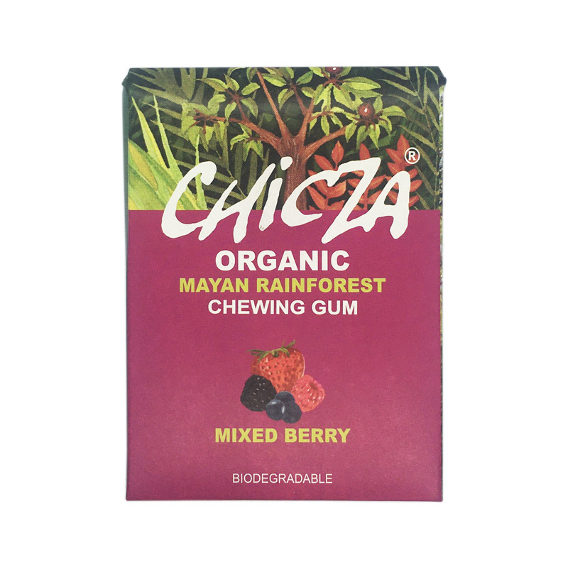 Goma de sabor da fruta da floresta biológica