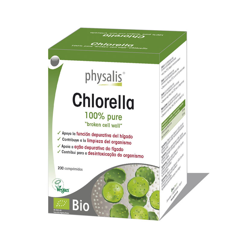 Chlorella Bio 200 comprimido Physalis