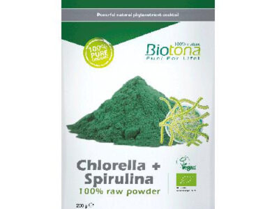 Biotona de Biotona de Biotona de Superfood de Chlorella e Spirulina
