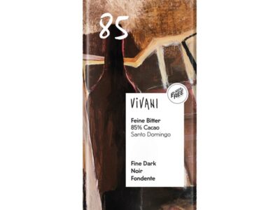 Chocolate preto 85% Bio 100g Vivani