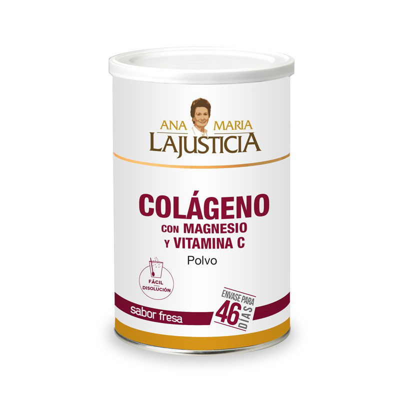 Colágeno com magnésio+vitamina C 350 gr.