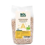 Flocos de aveia grossos bio 500g sol natural