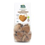 Saracen Wheat Hearts com chocolate e xarope de milho bio 250g Sol natural