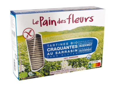 Sarraceno cracker sem sal bio 300g le dor des fleurs