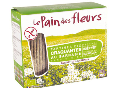 Saraceno livre de glúten Cracker 150g Le Pain des Fleurs