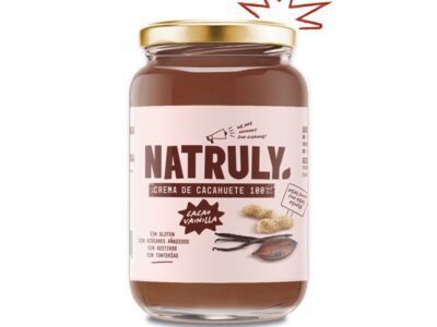 Cacahuete cacahuete e baunilha 500g natuly