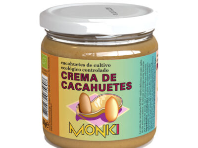 Creme de amendoim bio 330g Monki