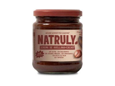 Creme de cacau e avelãs 43% 285g NatULY