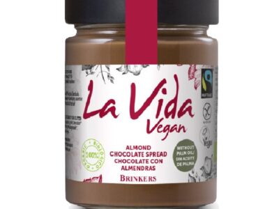 Creme de chocolate com amêndoas bio 270g Vida vegana