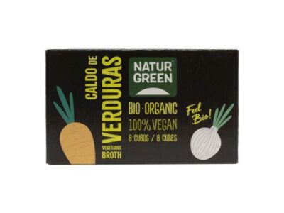 BIO 8X10.5G Caldo de vegetais naturgreen