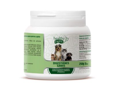 Health Digestions Powder 250g Animais saudáveis