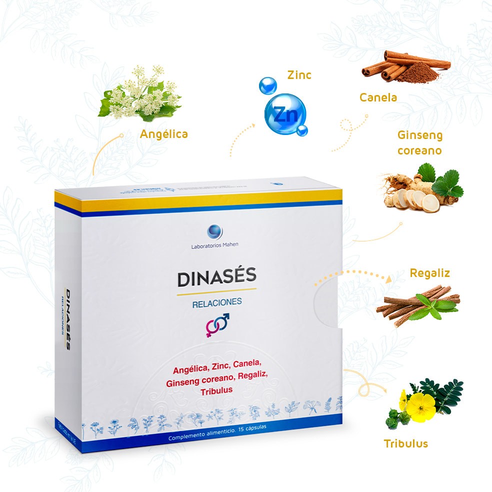 Dinae (relações) 15 cápsulas Mahen