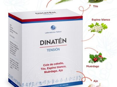 Dinaten 1 (tensão) 60 cápsulas Mahen