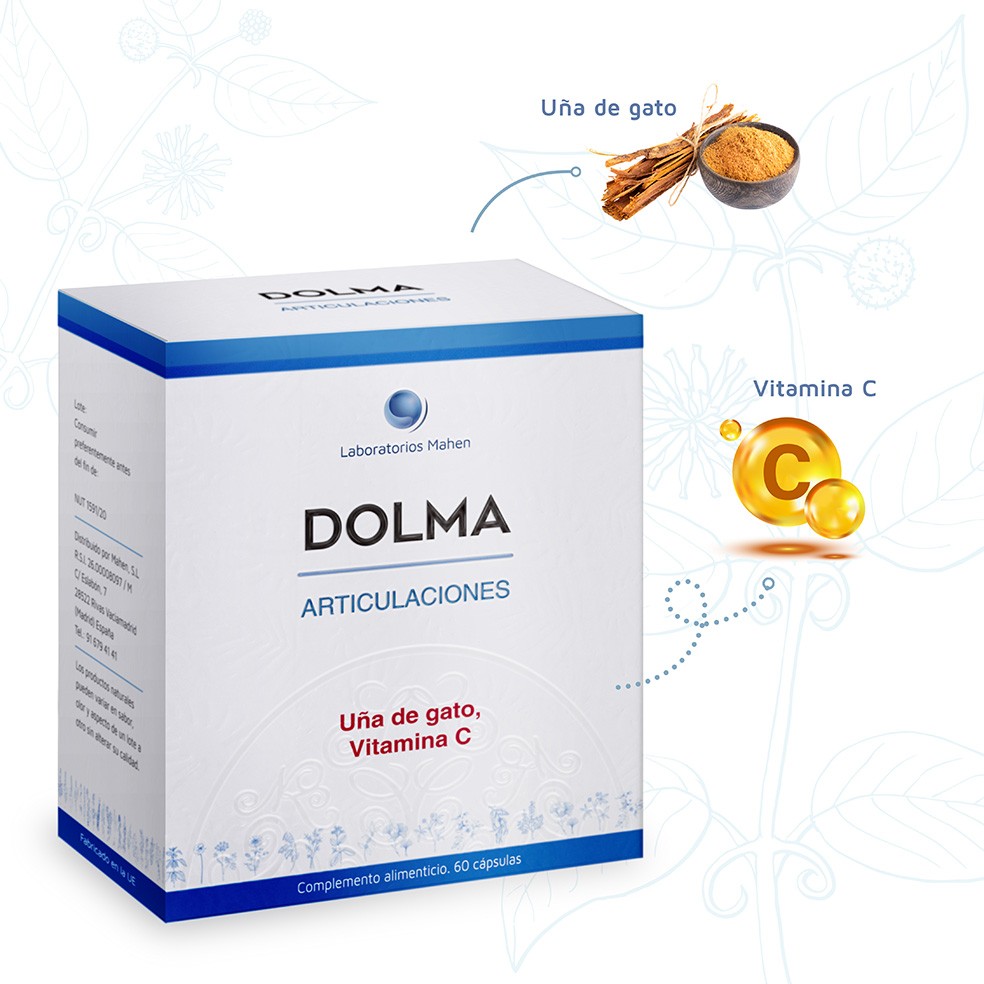 Dolma (sistema muscular) 60 cápsulas Mahen