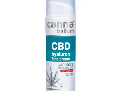 Creme Facial Hialurônico CBD 30ml  Cannabellum