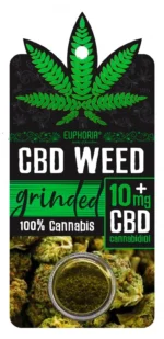 CBD Erva Daninha Moída 07g  Euphoria