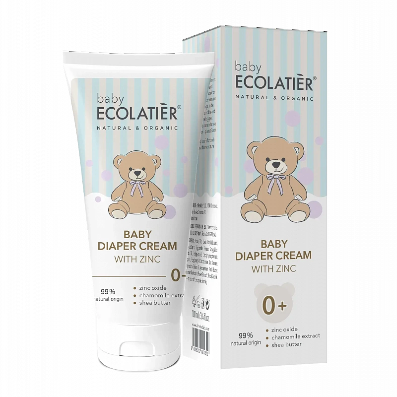 Creme para Fraldas com Zinco 100ml Ecolatier