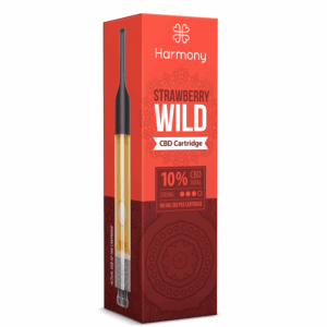 Caneta CBD  Cartucho de Morango Selvagem  100mg CBD 1ml  Harmony