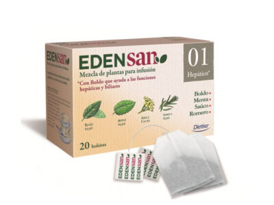 Edensan 01 Filtros hepáticos de 20 Dietisa