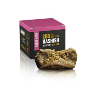 Rosin Hash 25% CBD THC 02% 1g  Eightyt8
