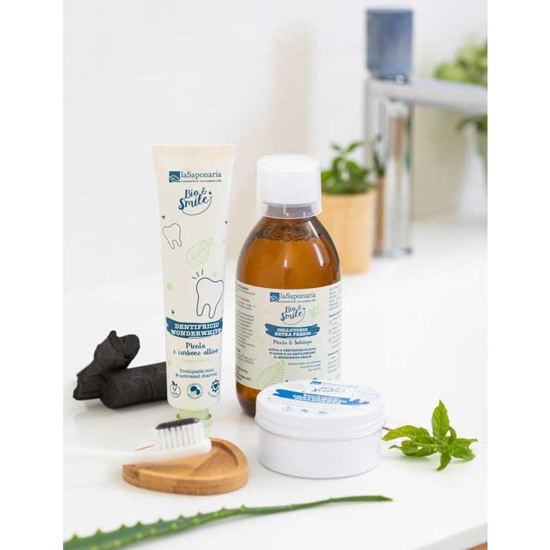 Mint e Soldago Rinse Bio 250ml La Sapoonaria