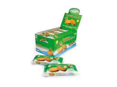 Biscoitos de chocolate-avellana