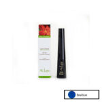 Linner de olho com uma ponta de feltro azul lepo