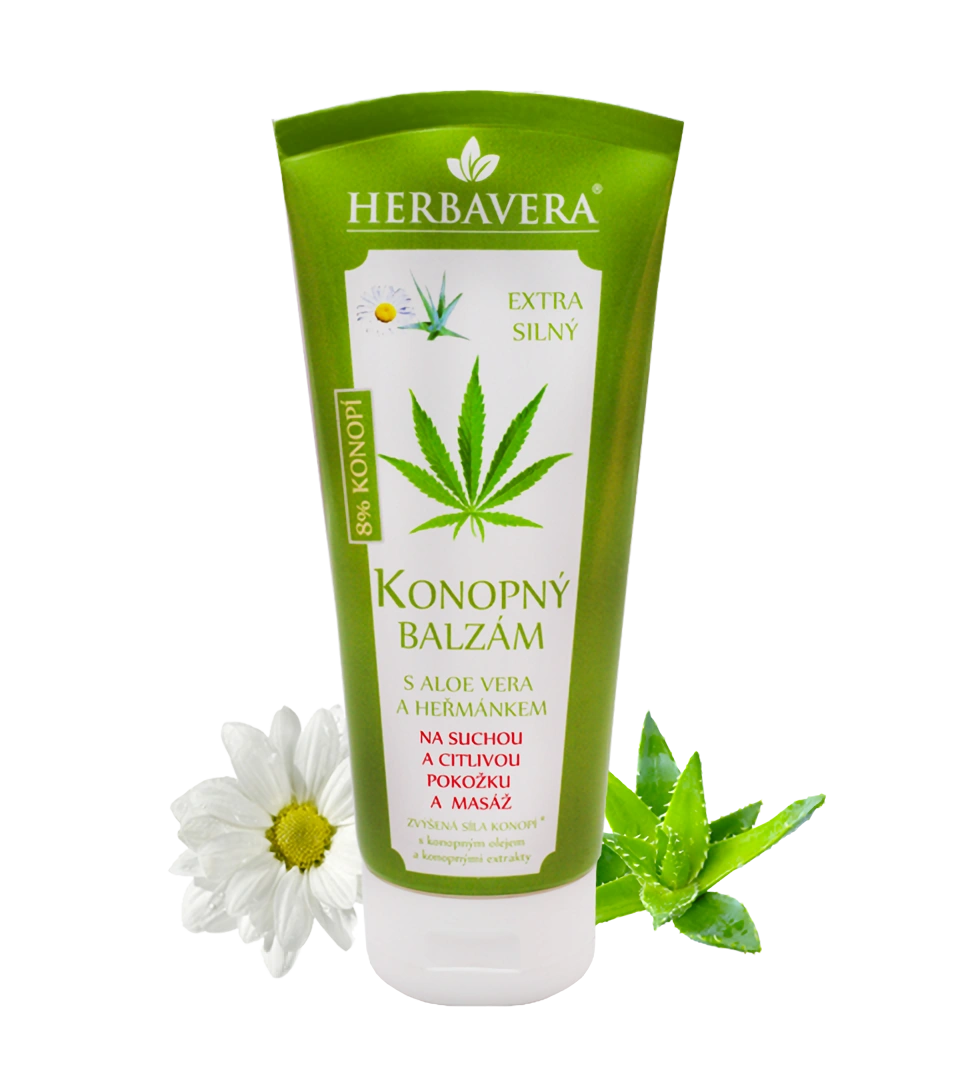 Bálsamo Cânhamo com Aloé vera 200ml  Herbavera