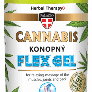 Flexgel de Massagem Cannabis 380ml Refrescante  Palácio