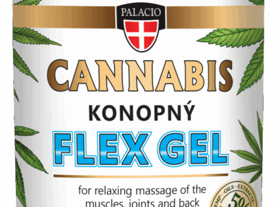 Flexgel de Massagem Cannabis 380ml Refrescante  Palácio