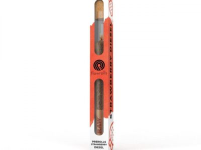 CBD Prerolls Morango Diesel 50mg CBD 08g  Flowrolls