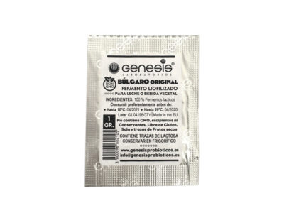FERMENT YOGUR BULGARO ORIGINAL 1G GENESIS