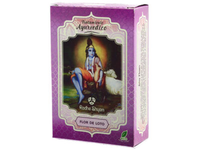 LOTO FLORES TRATAMENTO DE CABELO NATURAL 100G RADHE SHYAM