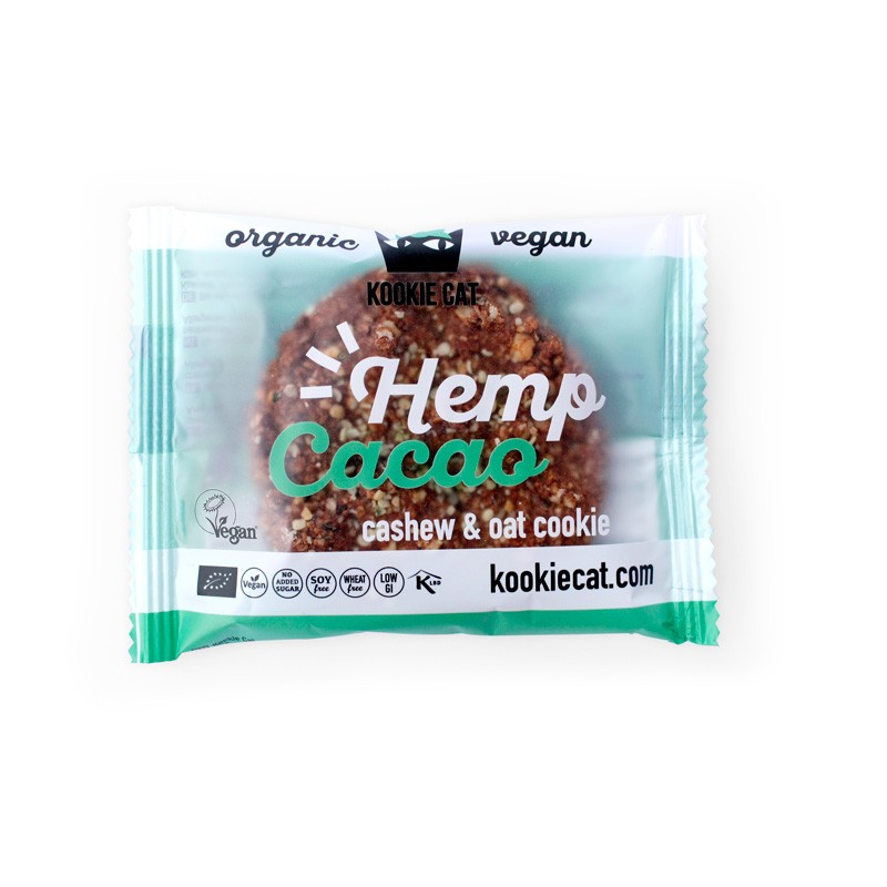 Cooke com Cañamo & Cacao Bio 12x50g Kookie Cat - Image 3