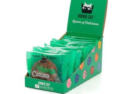 Cooke com Cañamo & Cacao Bio 12x50g Kookie Cat