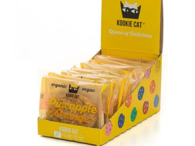 Pieña e laranja bio 12x50g kookie gato