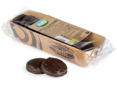 Gengibre Galleta com Bio Bio Blsi Chocolate