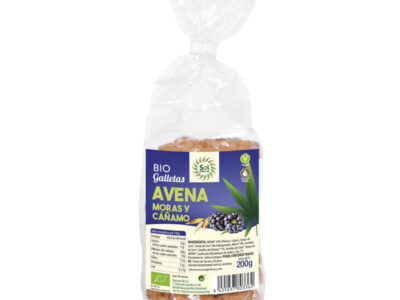 Avena Moras e Cañamo Bio 200g Sun Cookies