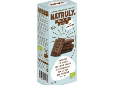 Biscoitos de cacau sem glúten bio 125g natury