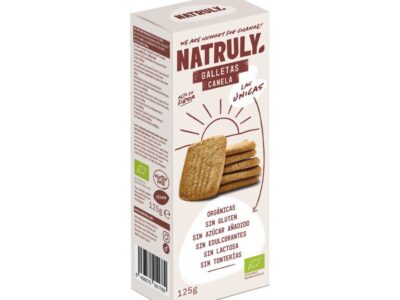 Cinnamon de canela sem glúten bio 125g natuly