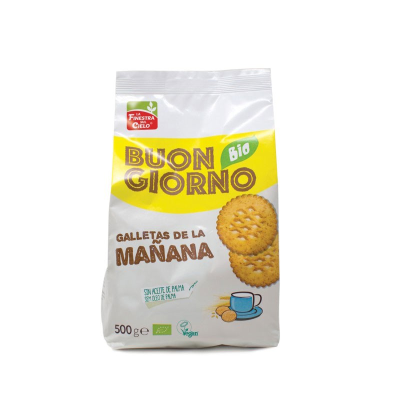 Bio 500g biscoitos de trigo matinal
