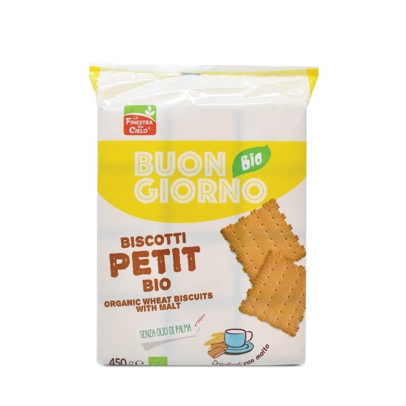 Petit Bio 450g Wheat Cookies The Finestra