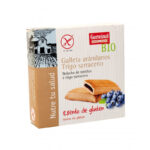 Biscoitos de trigo sarracen com glúten -arandanos bio 200 g germinal
