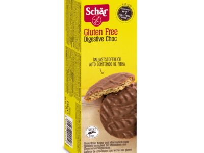 Biscoitos digestivos de chocolate 150 g schar