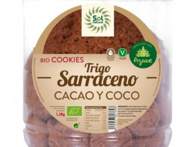 Biscoitos a granel T.Sarraceno Cocoo Bio 1.3kg Sun Natural