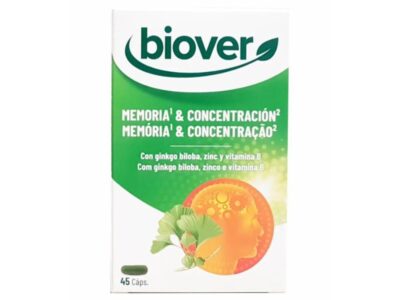 Ginkgo (memória e concentração) Memoplex 45 Biover Capsulas