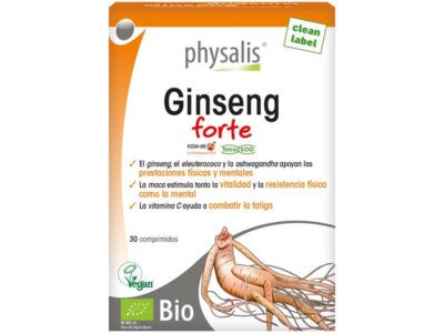 Ginseng Forte Bio 30 reprimido Physalis